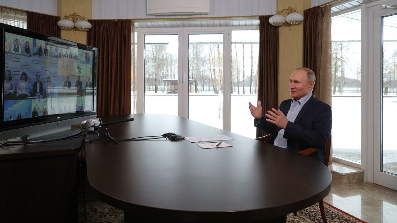 Vladimir Putin кабинет 2021