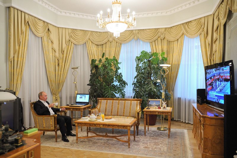 Резиденции президента России Владимира Путина в Ново-Огарево