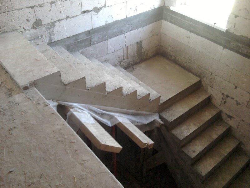 Лестницы бетонные монолитные