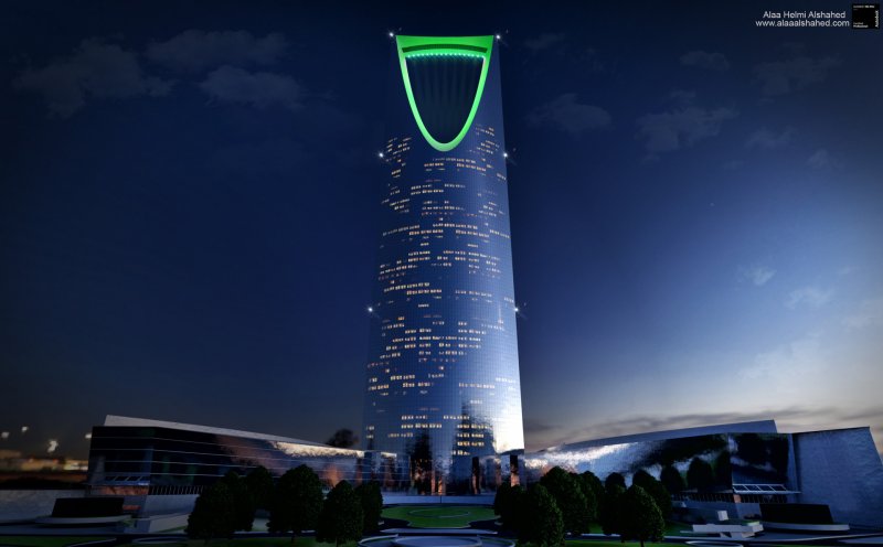 Kingdom Tower небоскрёб в Джидде