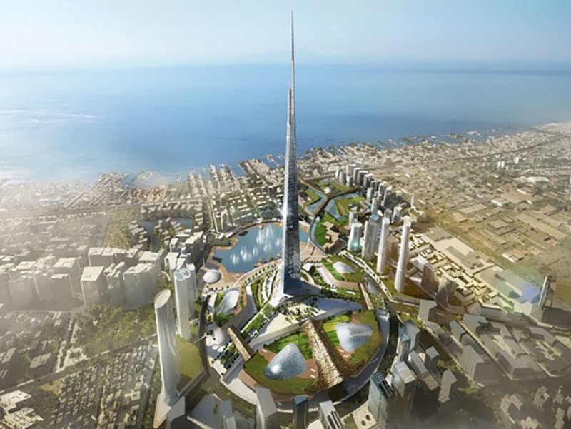 Jeddah Tower проект