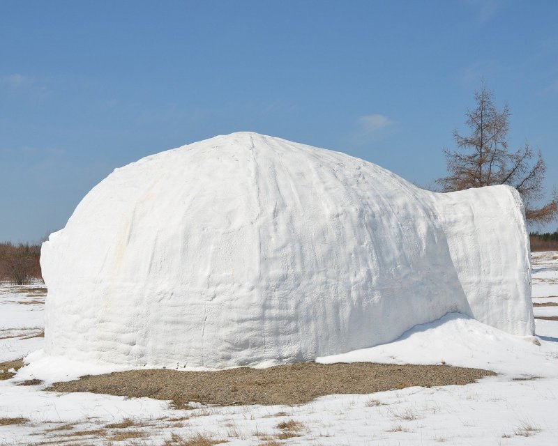 Жилища из снега