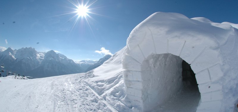 Снежная Хижина эскимоса