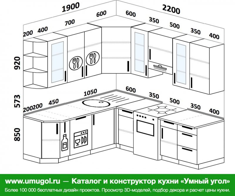 Волна ваниль глянец капучино 2000х1400