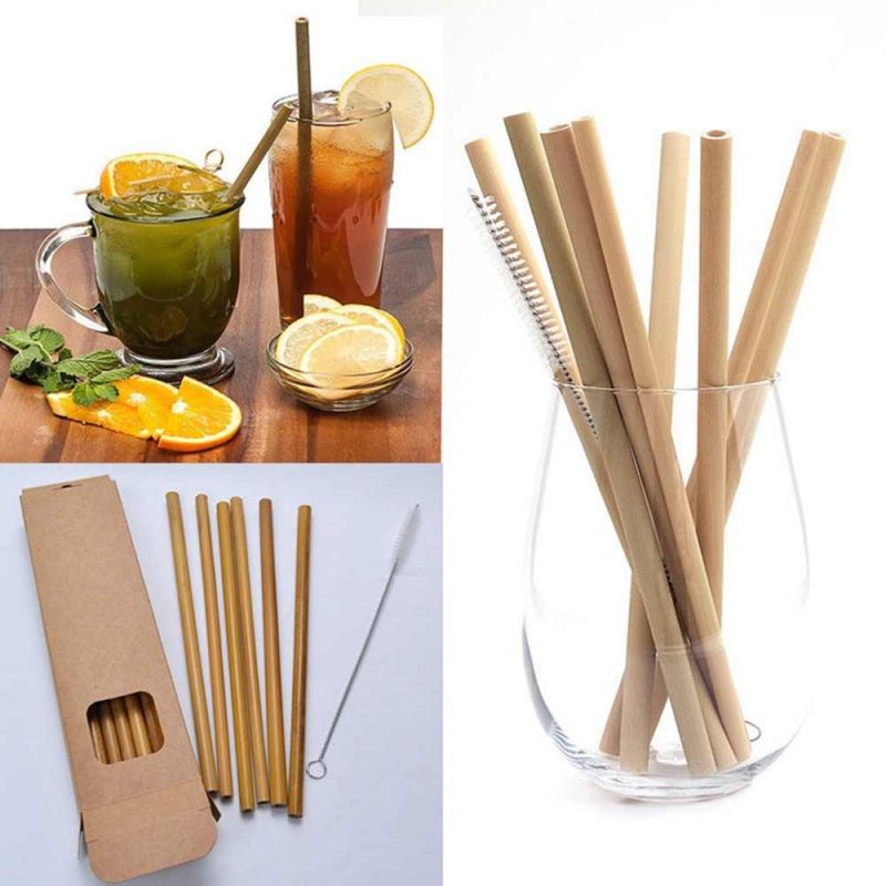 Reusable Bamboo Straws