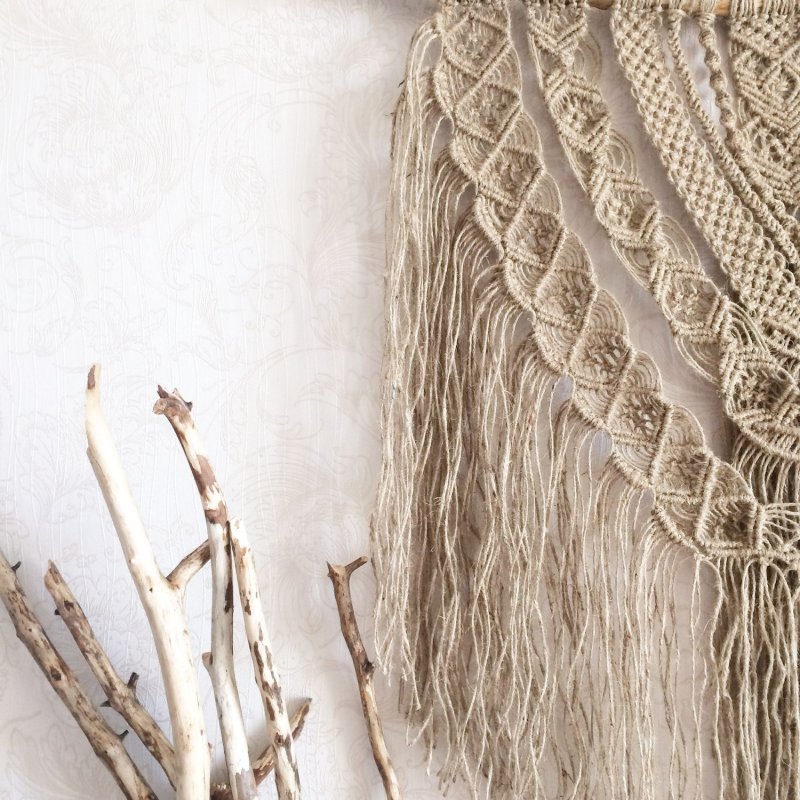 Macrame Braided 752 пудра