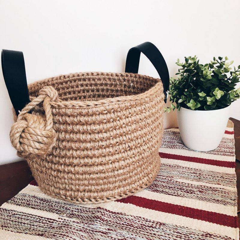 Curver корзина Jute квадратная
