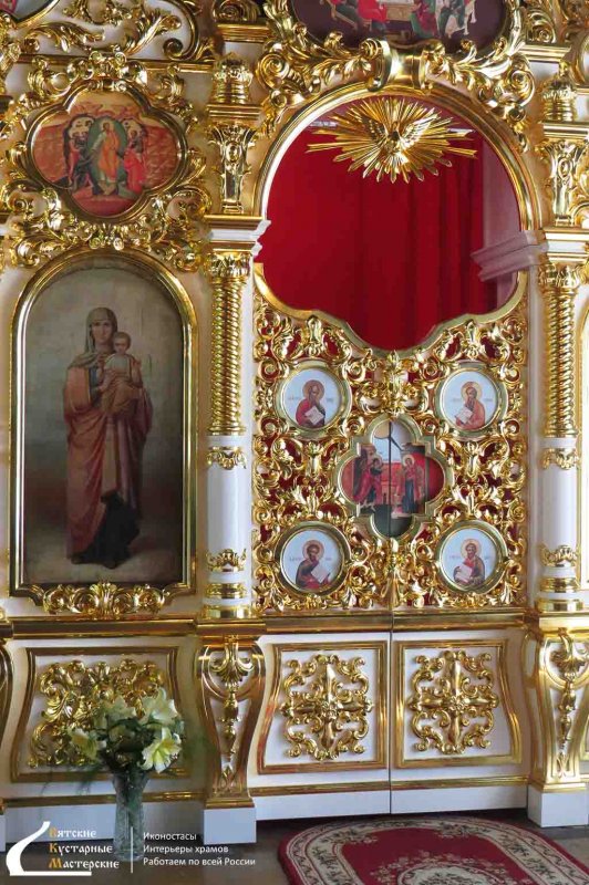Янтарный иконостас Брянск