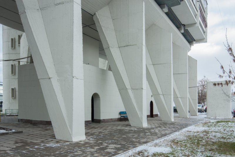 А.Меерсон. Жилой дом на беговой улице. 1978г. Москва.