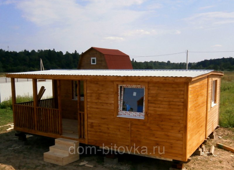 Садовый домик 5х4,6м "Ватель",
