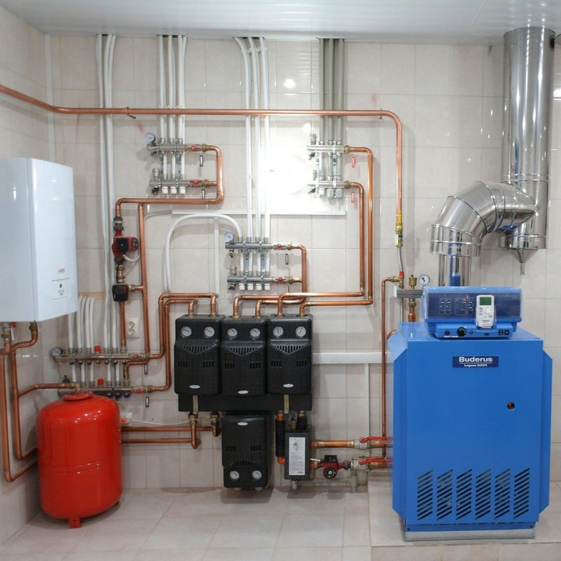 Газовое отопление в частном доме под ключ