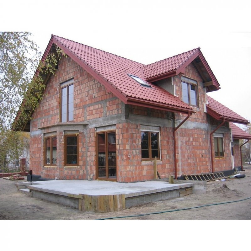 Мансарда из кирпича