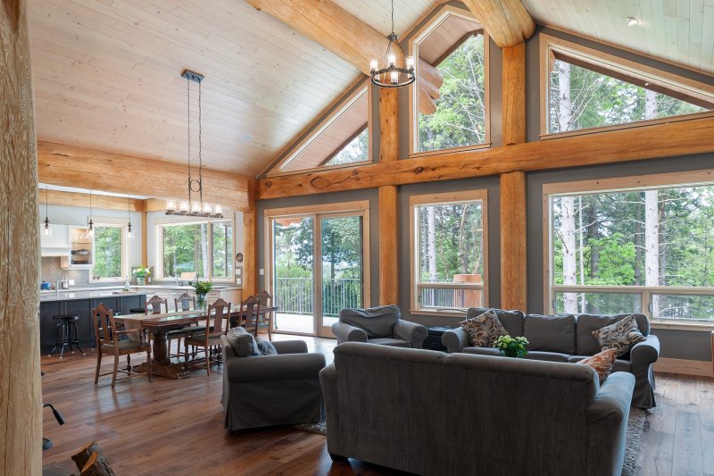 Post and Beam интерьер