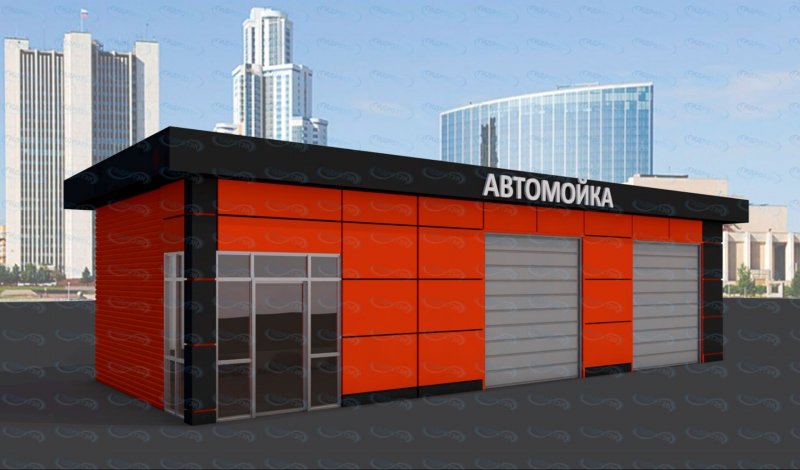 Автомойка Гидротэк ворота