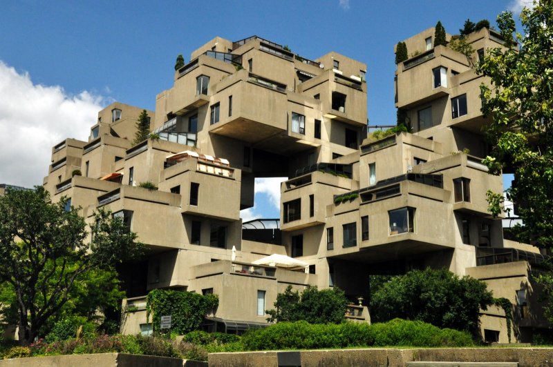 10. "Хабитат 67" (Habitat 67), Монреаль