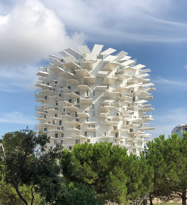 L’arbre Blanc residential Tower в Монпелье