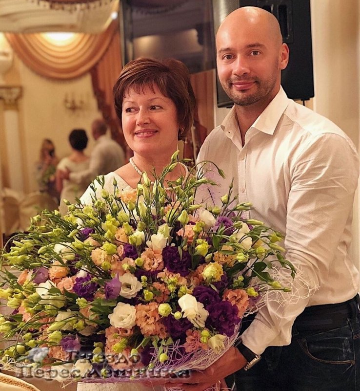 Андрей Черкасов с сыном