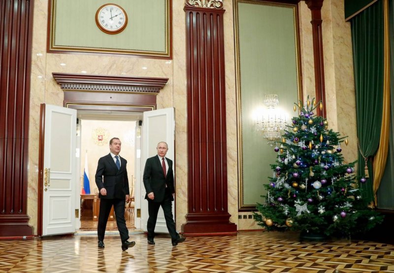 Президент новый год