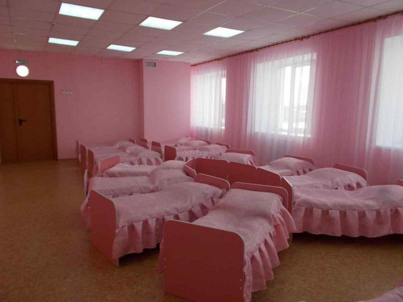 Помещение для садика спальня