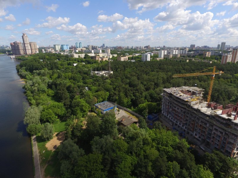 Серебрянный Бор застройка