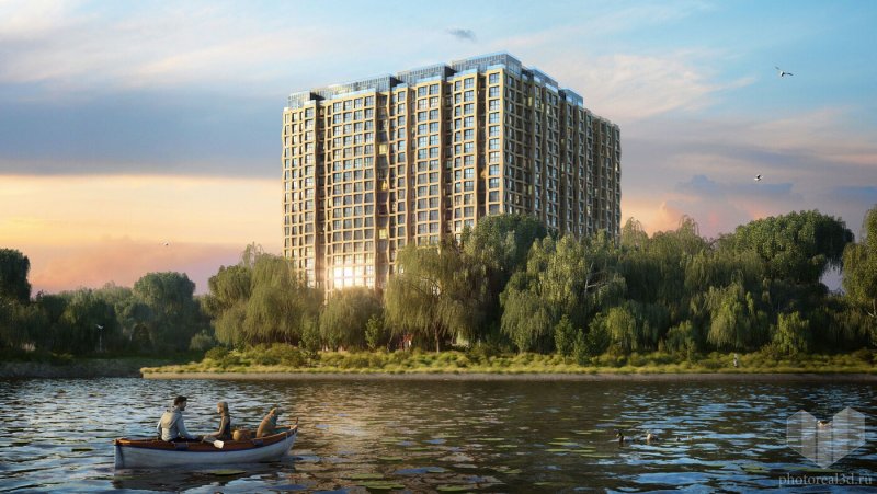 ЖК серебряный Бор Москва