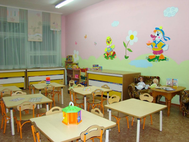 Украшение групповой комнаты в детском саду