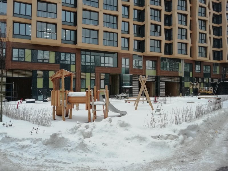 Жилой комплекс серебряный Бор Москва
