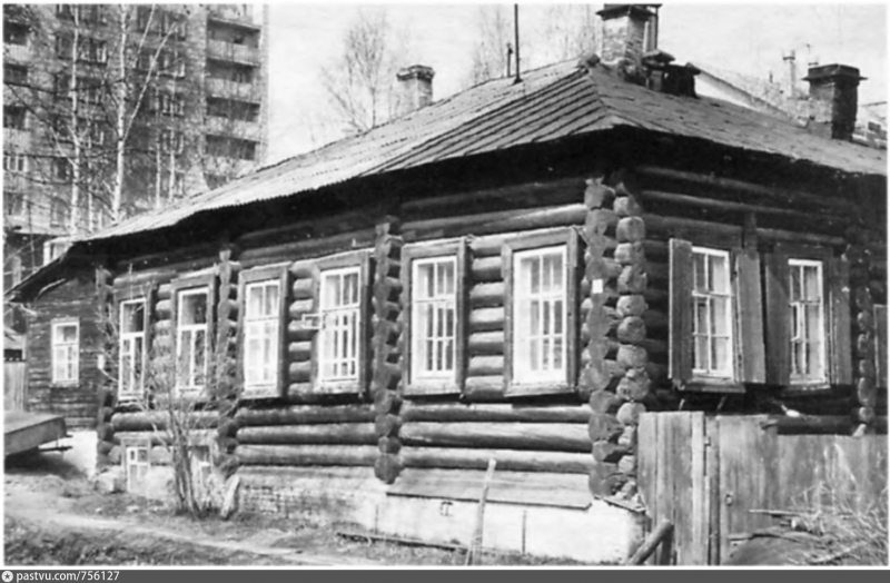 Крестьянская изба русский Север