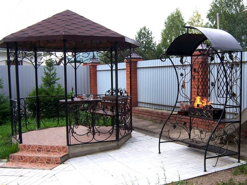 Кованые изделия мангалы