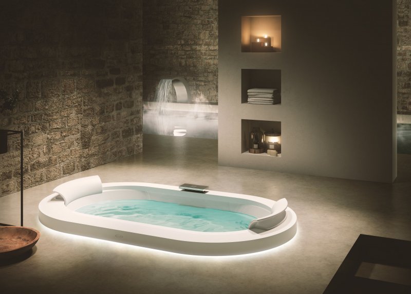 Ванна Jacuzzi Nova Design с подсветкой