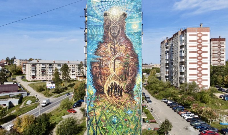 Расписные дома