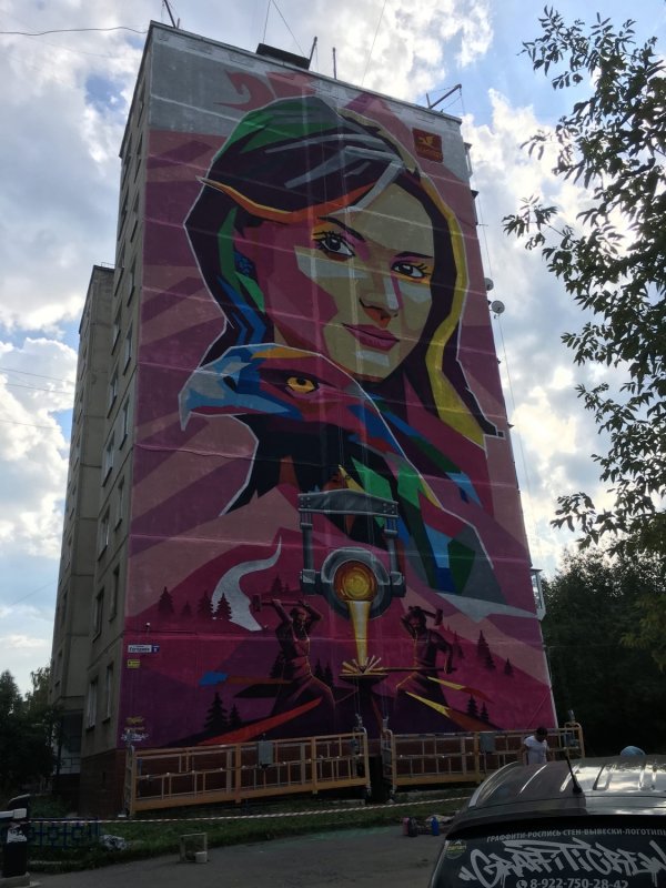 Стена здания