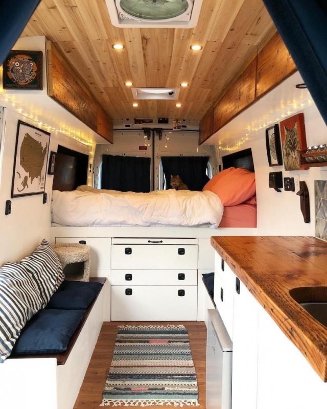 Ford Transit Camper Interior