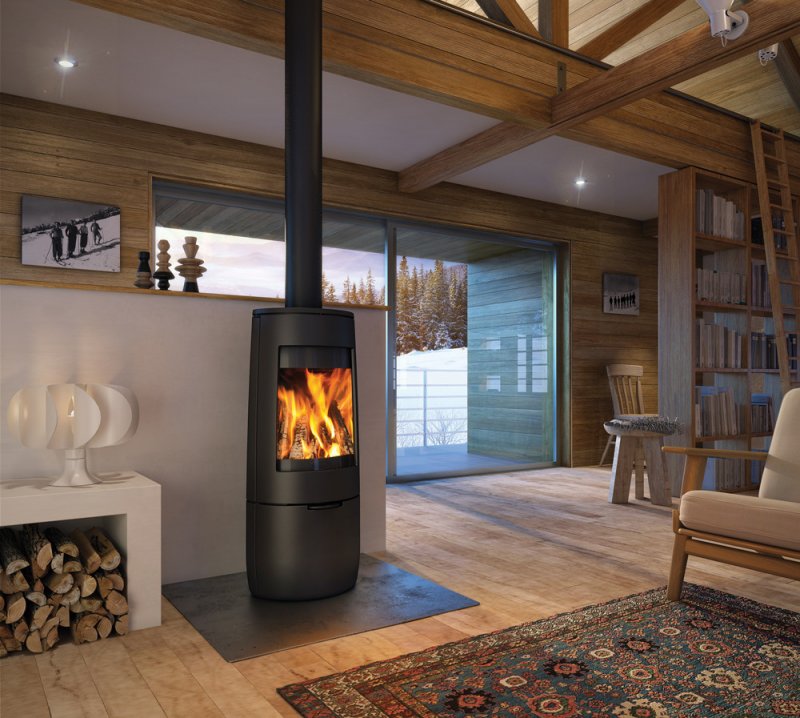 Дровяная печь-камин Dovre tai55m