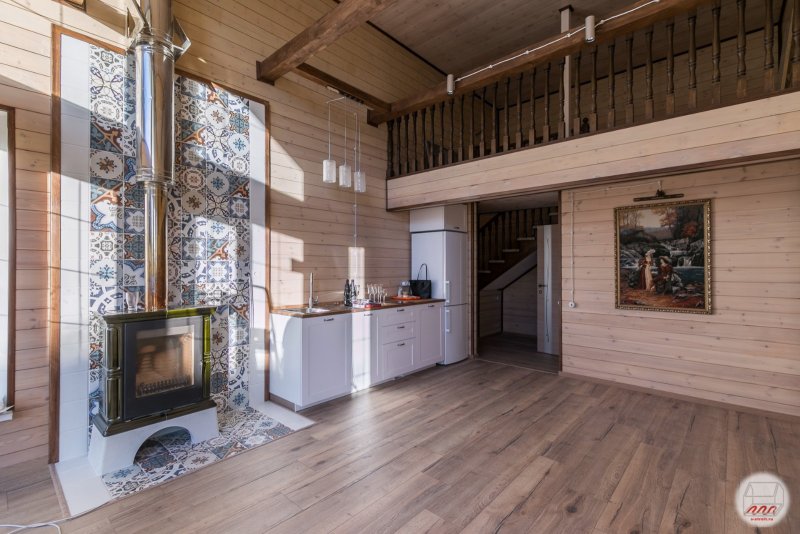 Tiny House с печкой