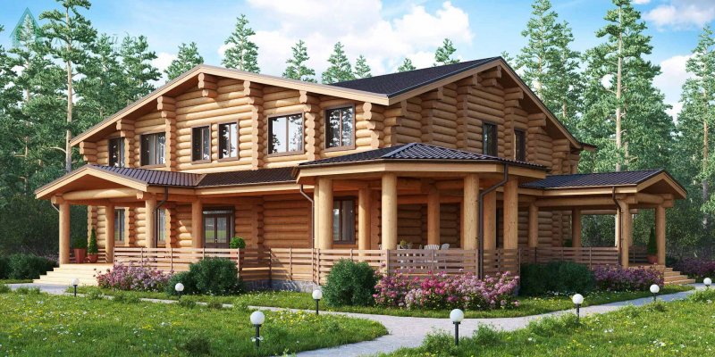 Дом Сибирский кедр