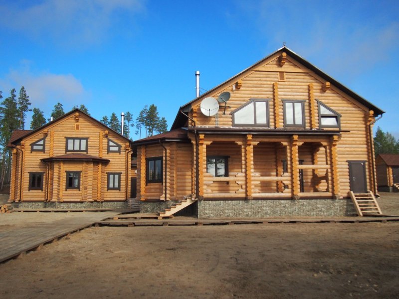 Сибирская лиственница дом
