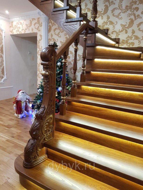 Столб для лестницы