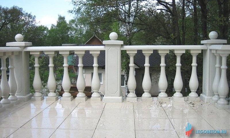 Балясины из мрамора