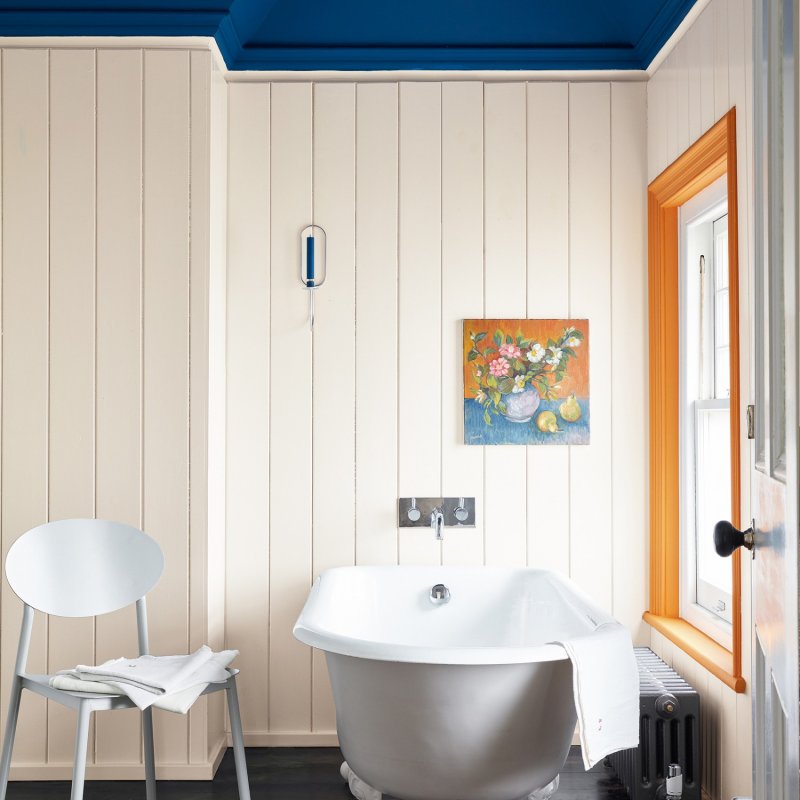 Краска little Greene цвет 207 Deep Space Blue