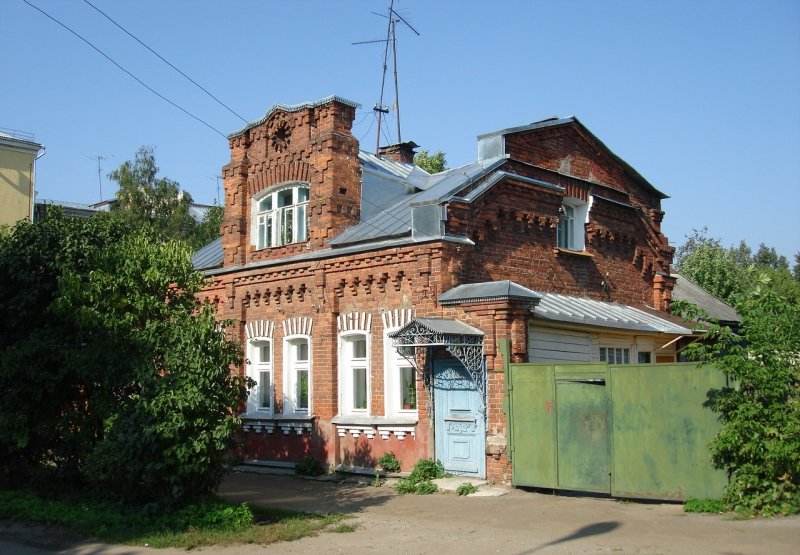 Кирпичный Купеческий дом 19 века