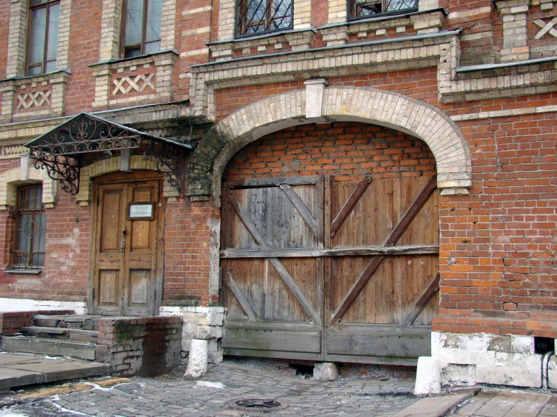 Кирпичная кладка 19 века Москва