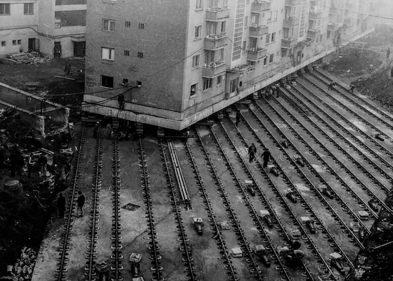 Алба-Юлия Румыния пятиэтажка 1987