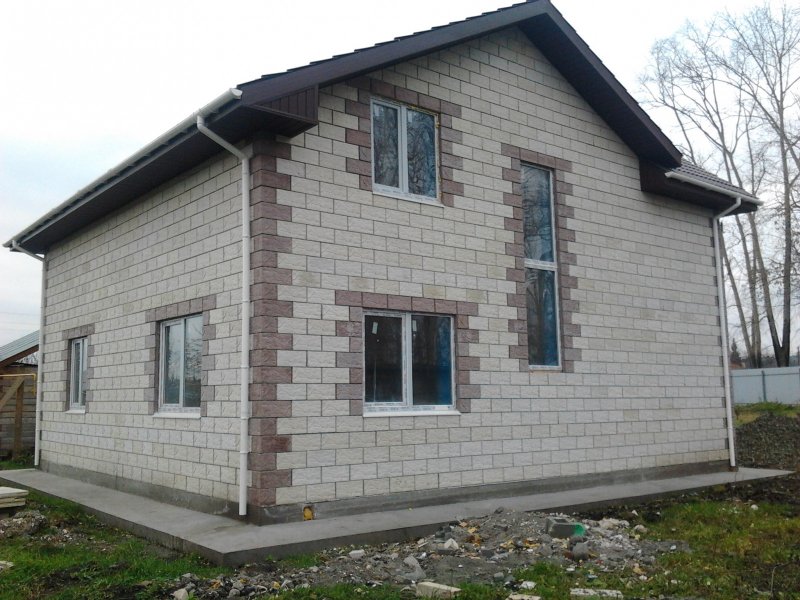 Гараж из теплостена