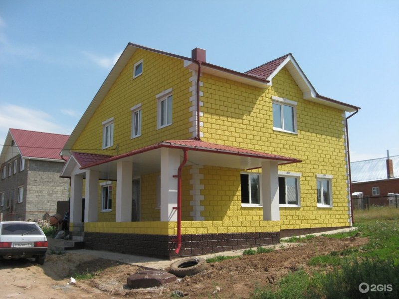 Дом из теплоблока