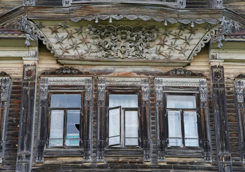 Калуга деревянное зодчество