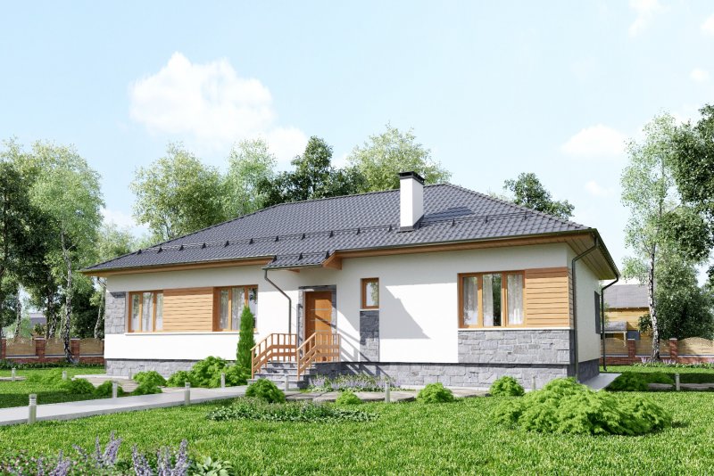 Загородный дом 60м