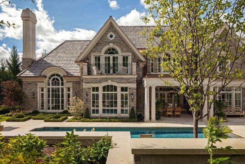 Tudor архитектура особняк