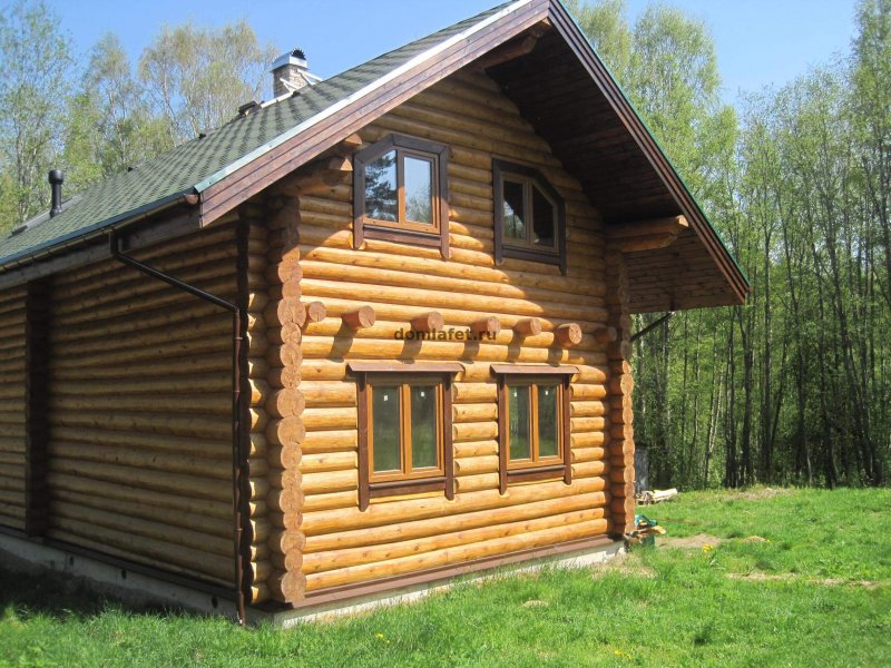Сруб дачного домика