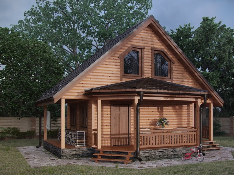 Бани из кедра Городлес